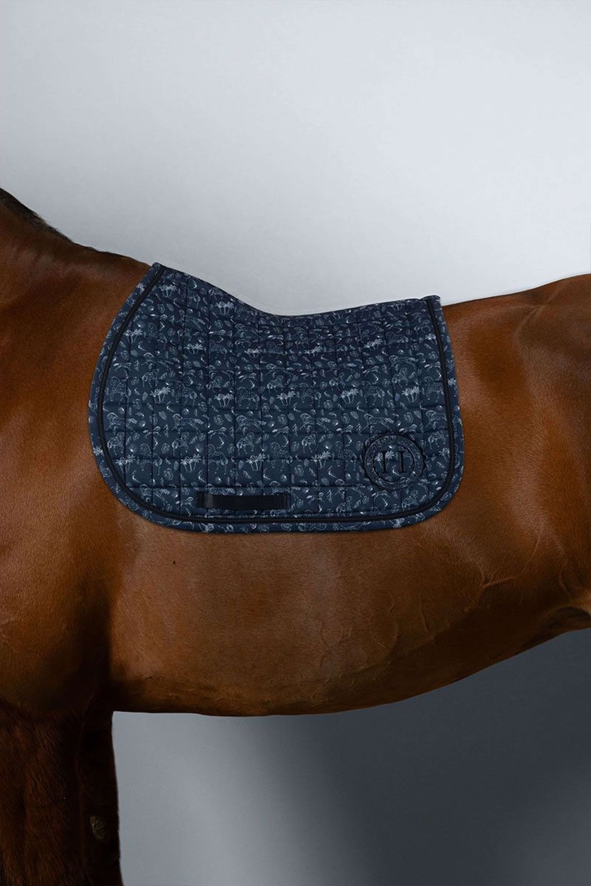 Harcour Saddlepad Soft Dressage Navy/Jouy