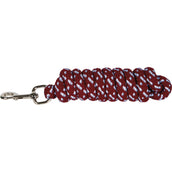 Harry's Horse Lead Rope Mounty Bordeaux/White/Grey