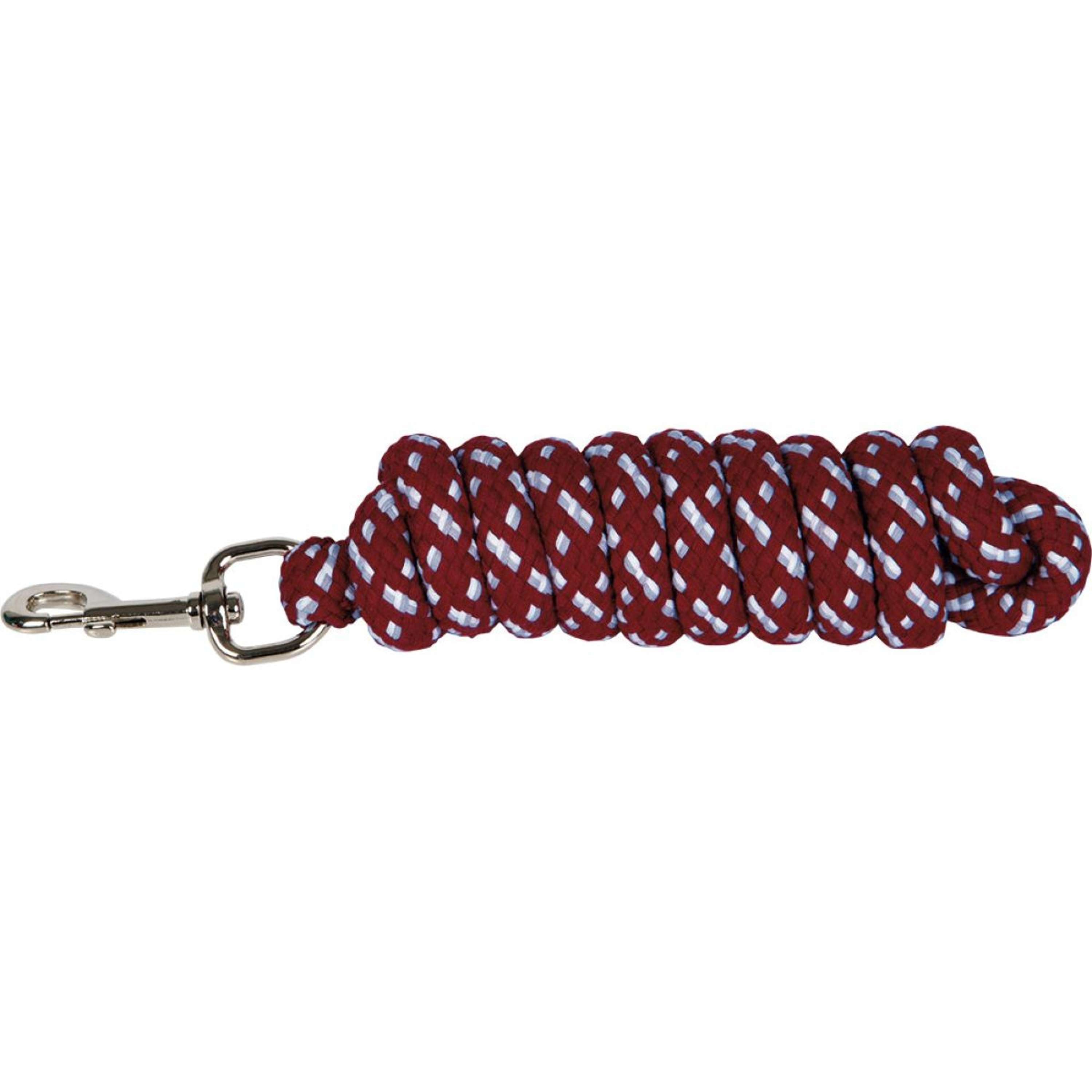 Harry's Horse Mounty Leadrope Snap Hook Bordeaux/White/Grey