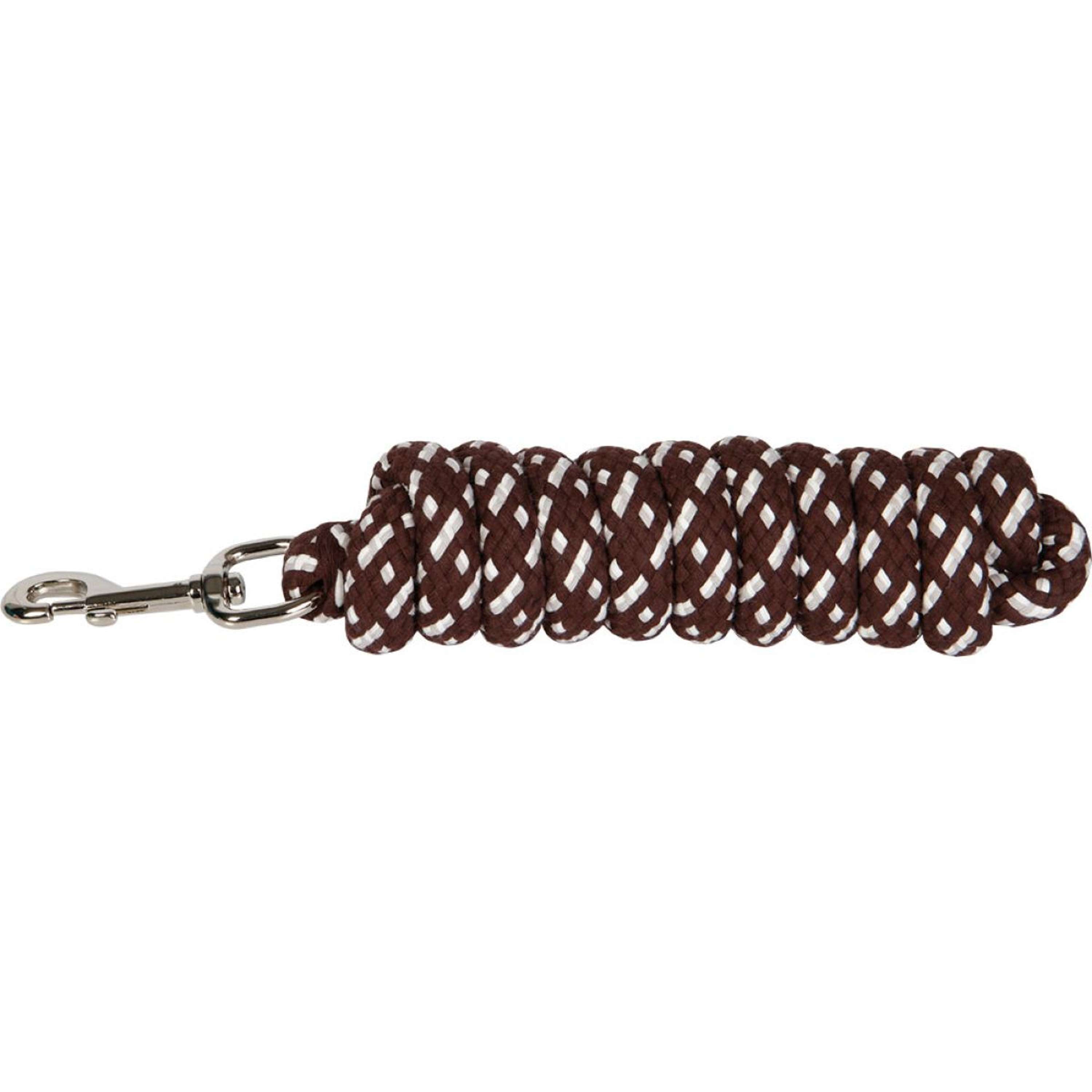 Harry's Horse Mounty Leadrope Snap Hook Brown/White/Grey