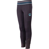 Harry's Horse Riding Legging Equitights STOUT! Beryl Full Grip AntraciteGrey