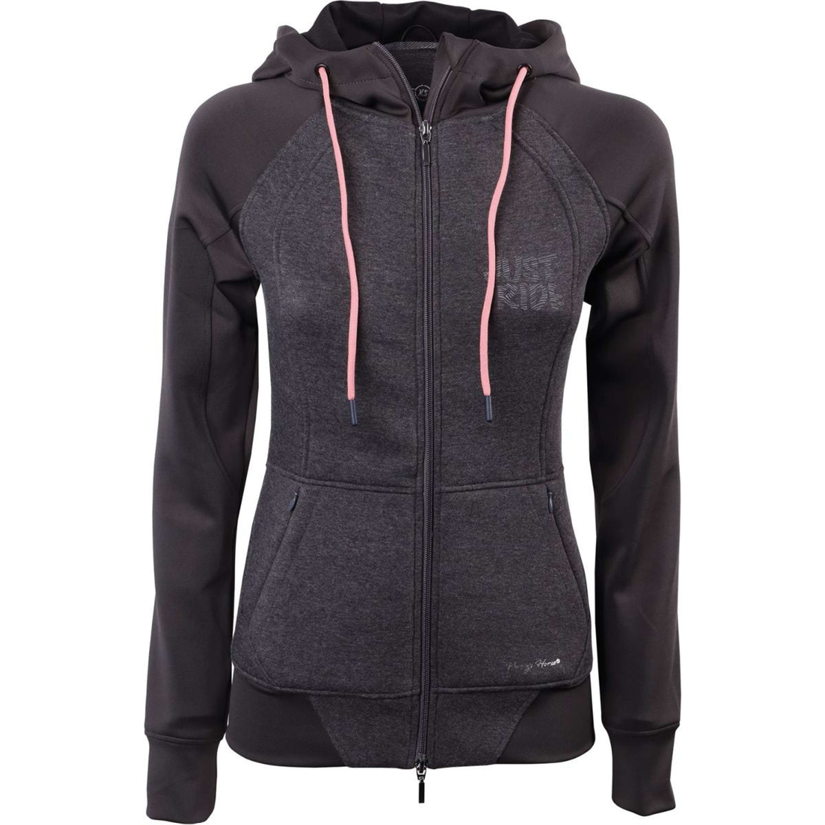 Harry's Horse Zip-Hoodie Just Ride Urban AntraciteGrey