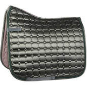 Harry's Horse Saddlepad Denici Cavalli Scabiosa Satin Dressage Olive