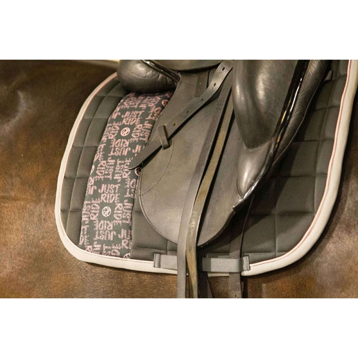 Harry's Horse Saddlepad Just Ride Urban Dressage AntraciteGrey