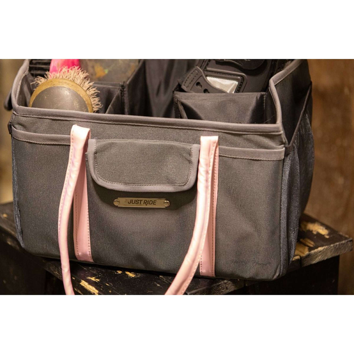 Harry's Horse Grooming Bag Just Ride Urban Grey