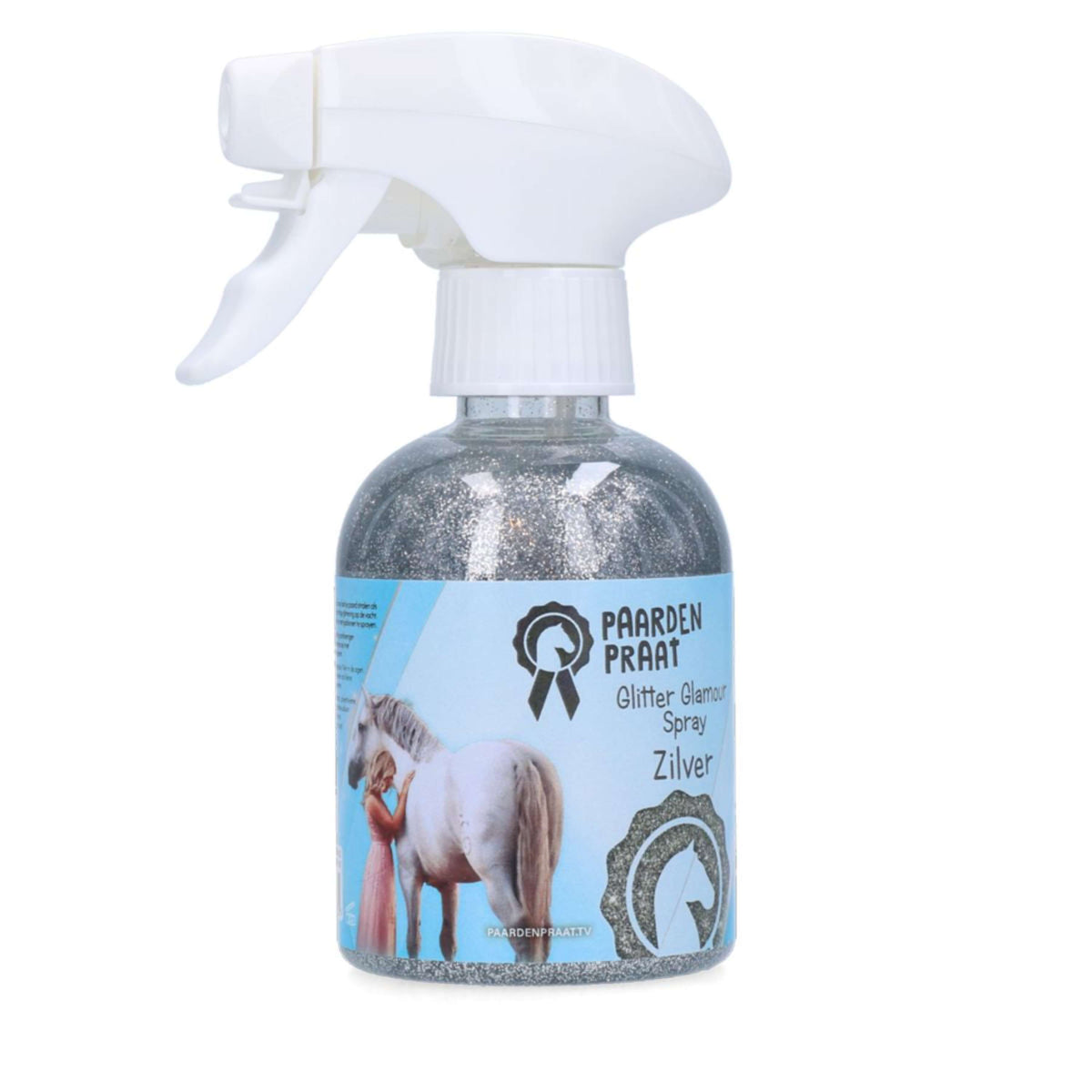 Paardenpraat Spray Glitter Glamour Silver