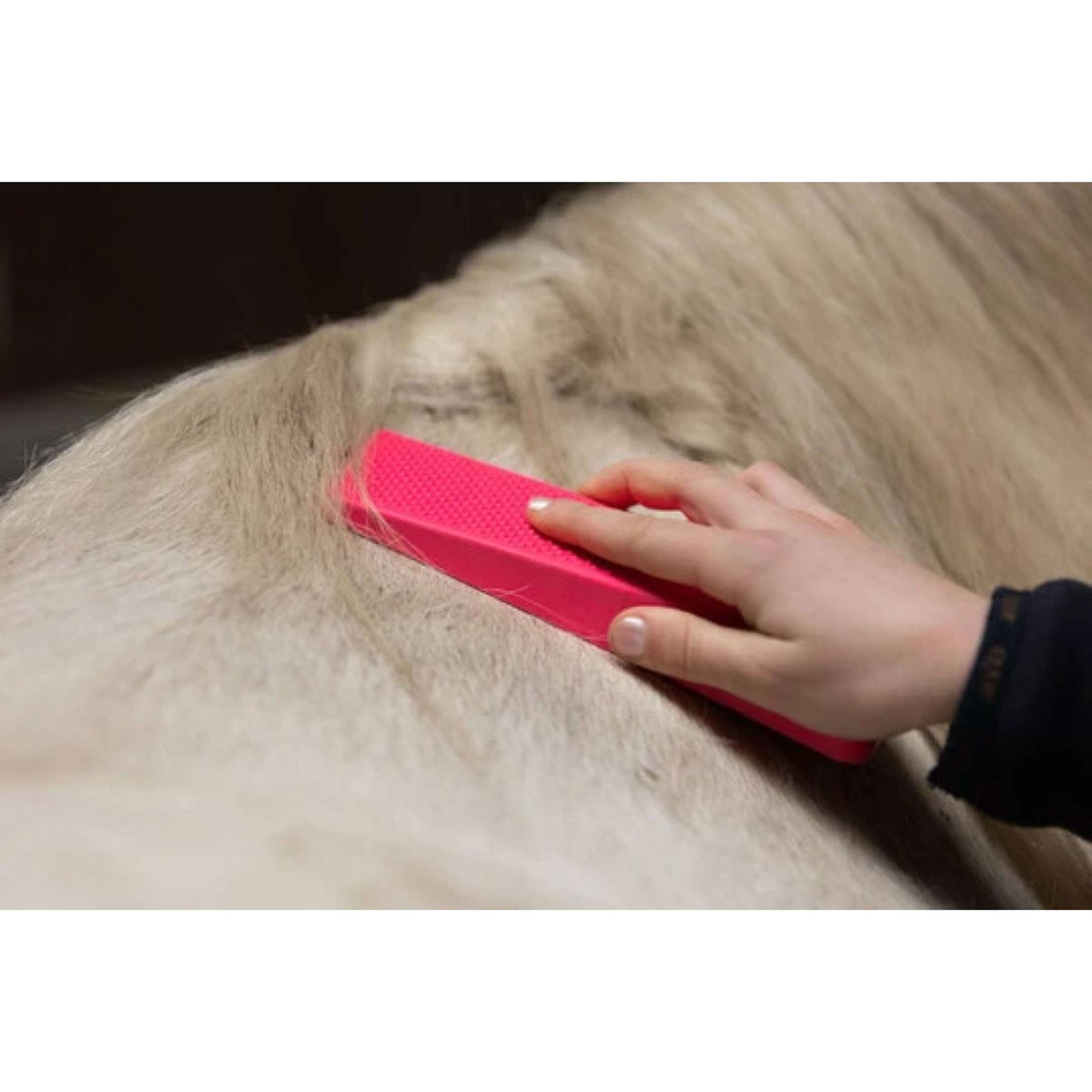 Paardenpraat Grooming Brush Pink