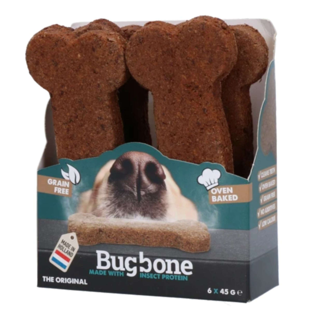 Bugbone Dog Snack 6 Pieces