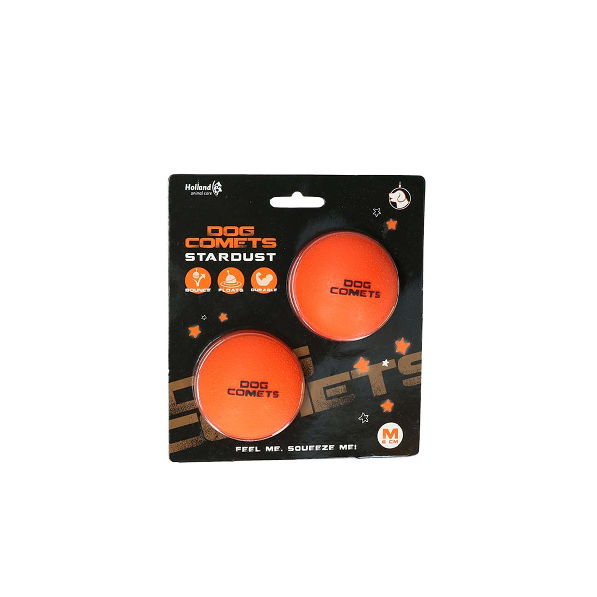 Dog Comets Ball Stardust Orange