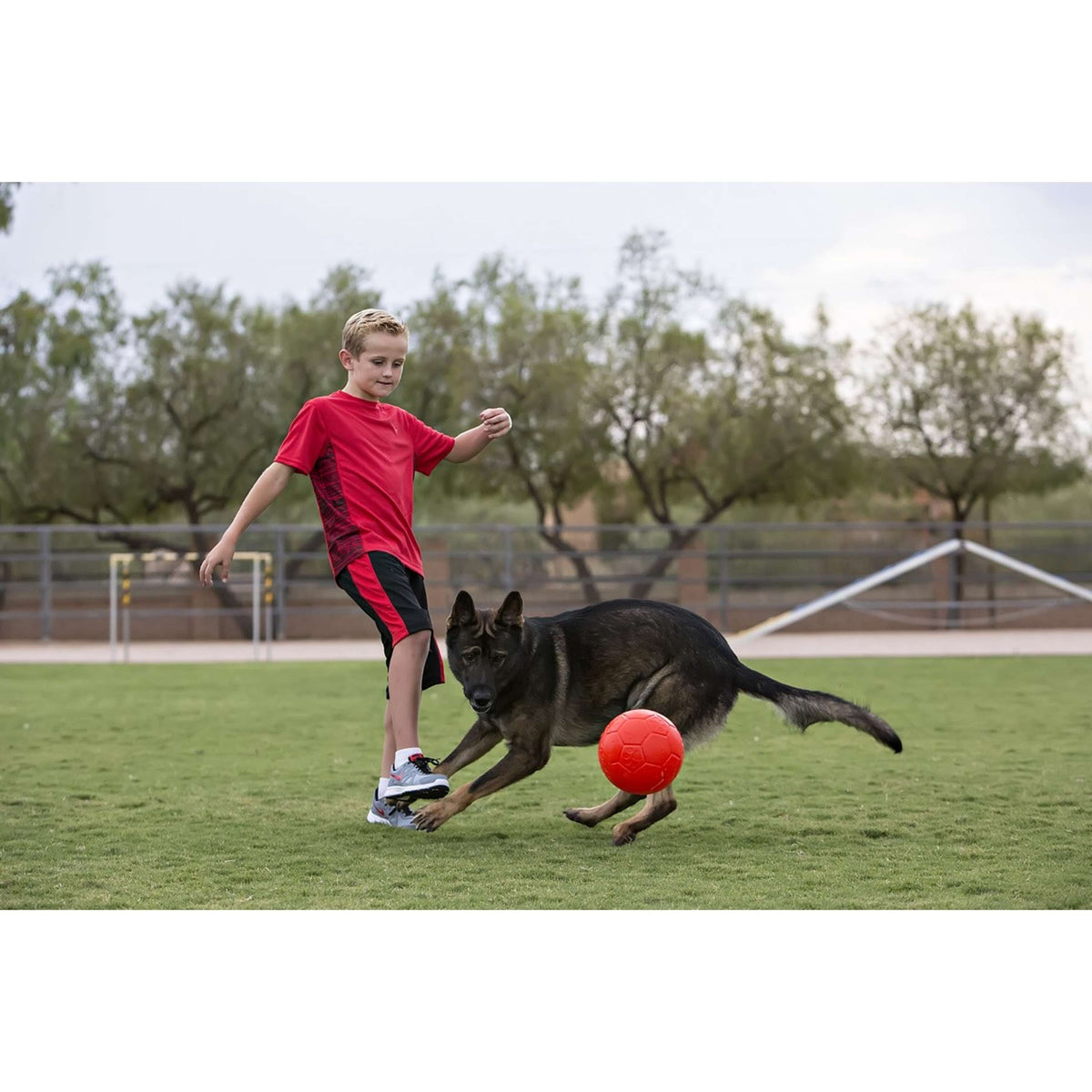 Jolly Ball Soccer Oceaan blauw