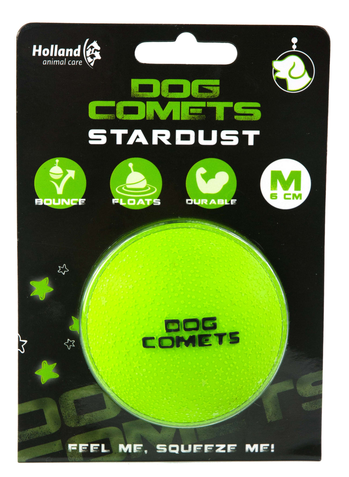 Dog Comets Ball Ball Stardust Green