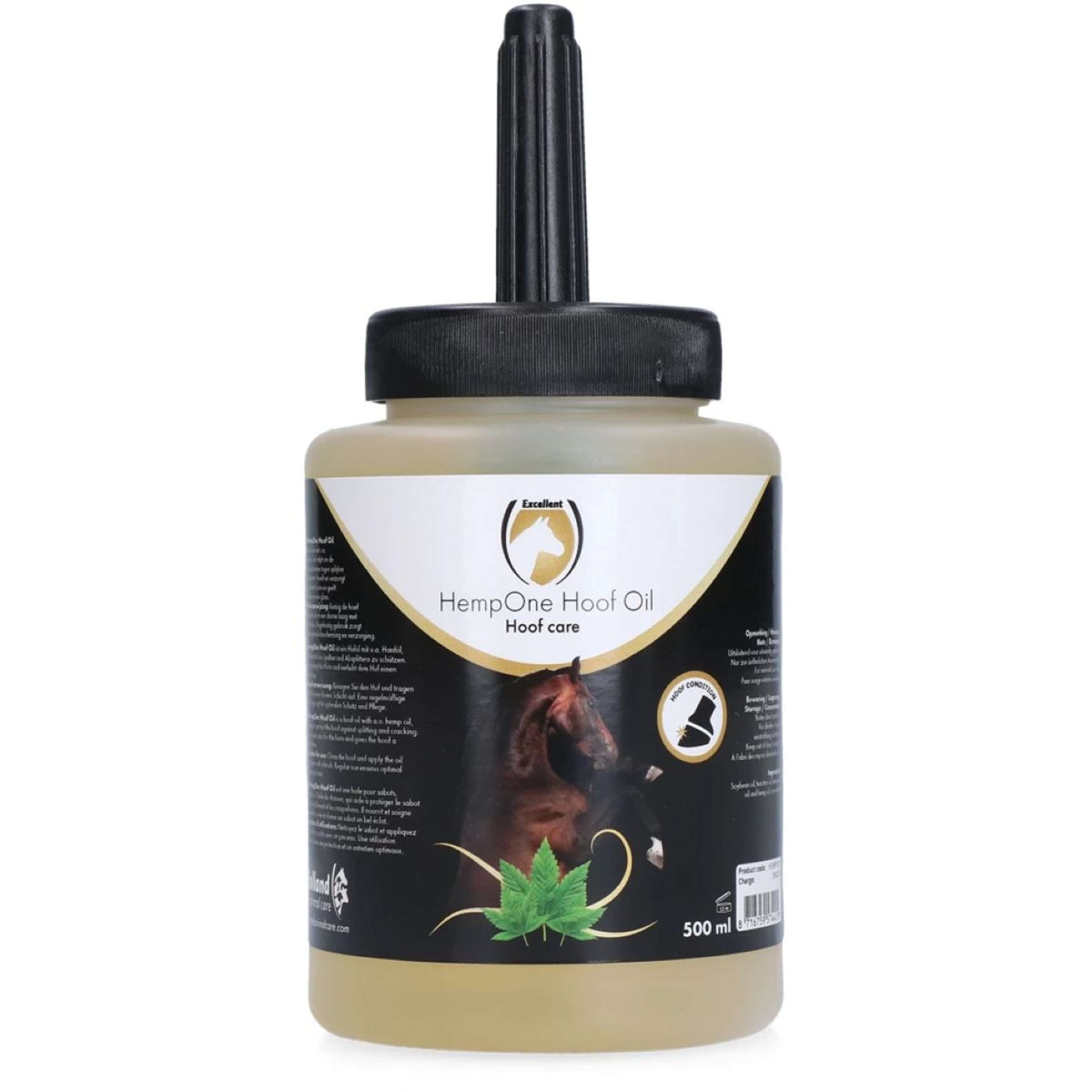 Excellent Hoef Oil HempOne with Brush