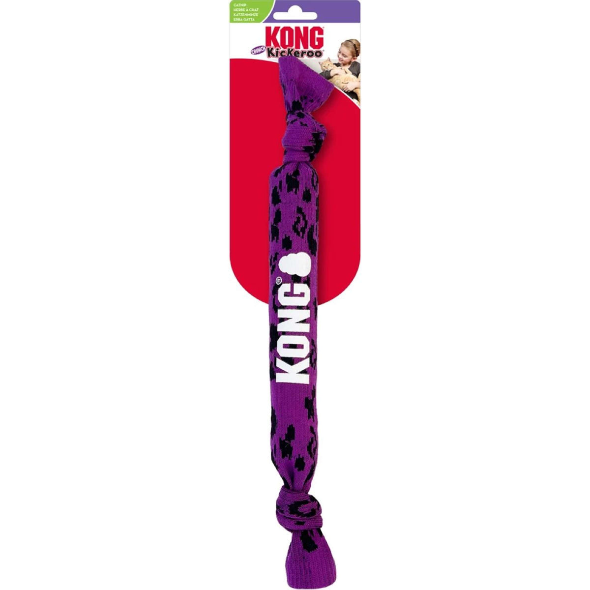 KONG Toys Kickeroo Crunch Purple