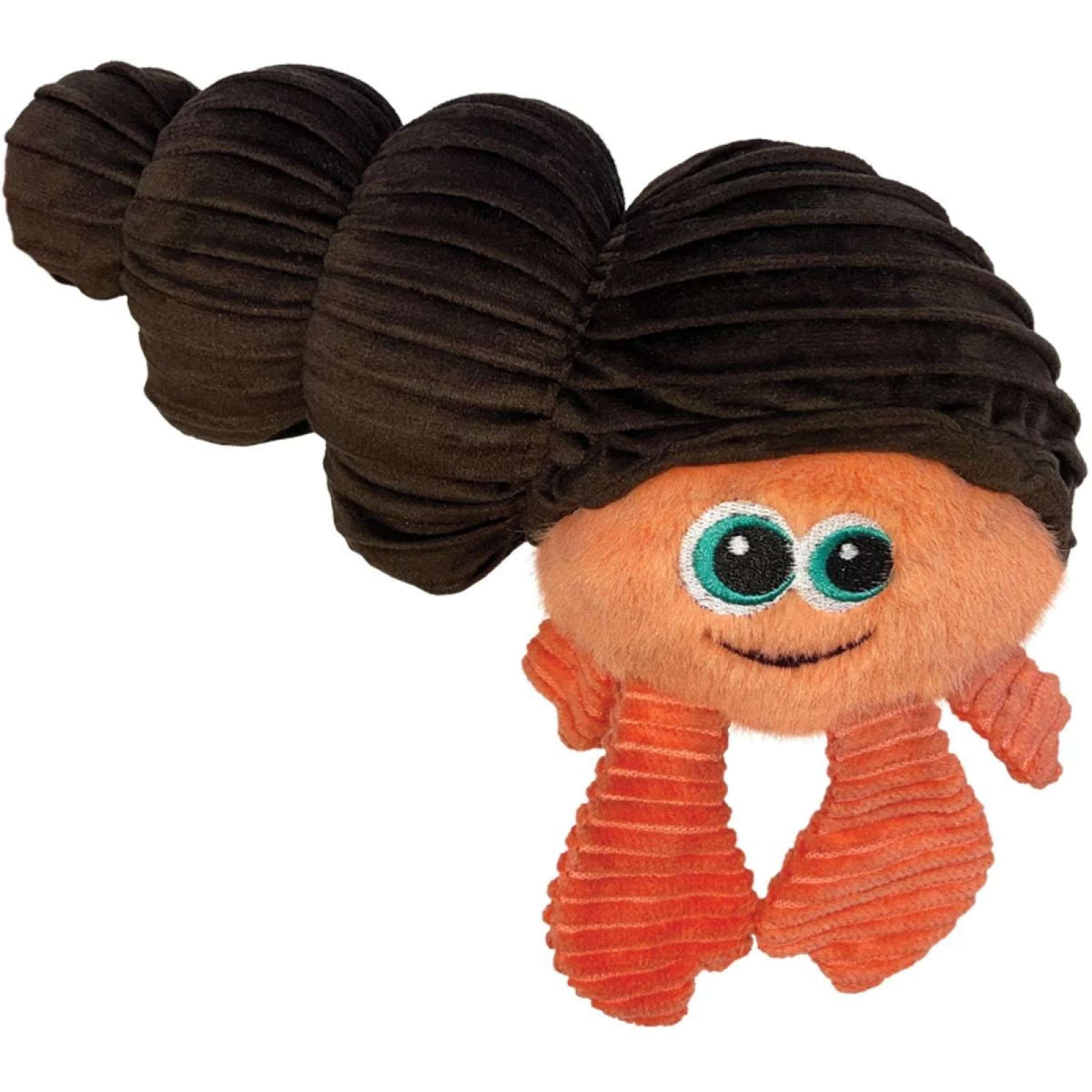 KONG Soft Toy CuteSeas Rufflez Hermit Crab Orange