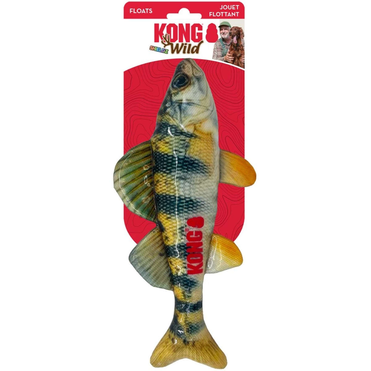 KONG Soft Toy Wild Shieldz Perch Green