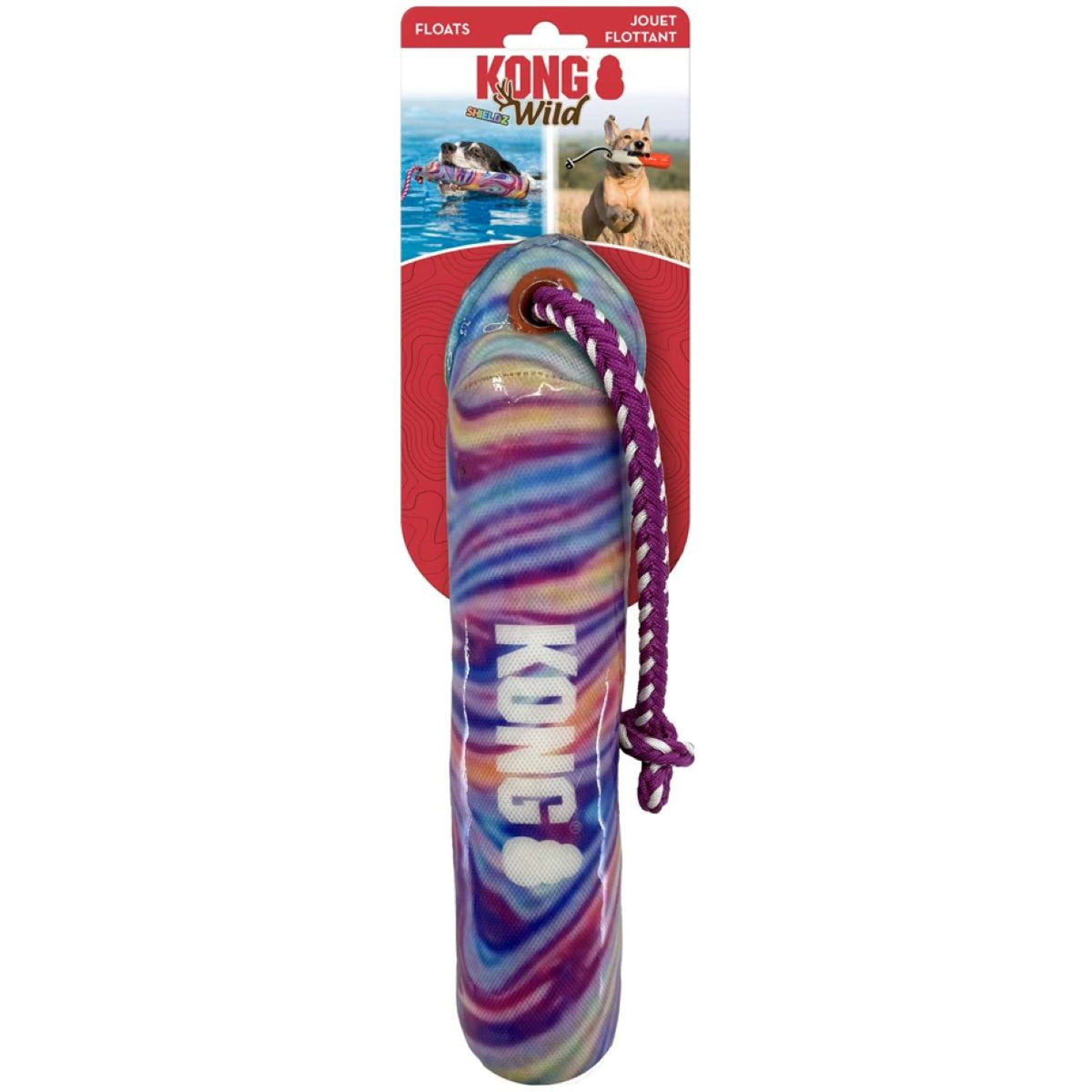 KONG Training Dummy Wild Shieldz Purple