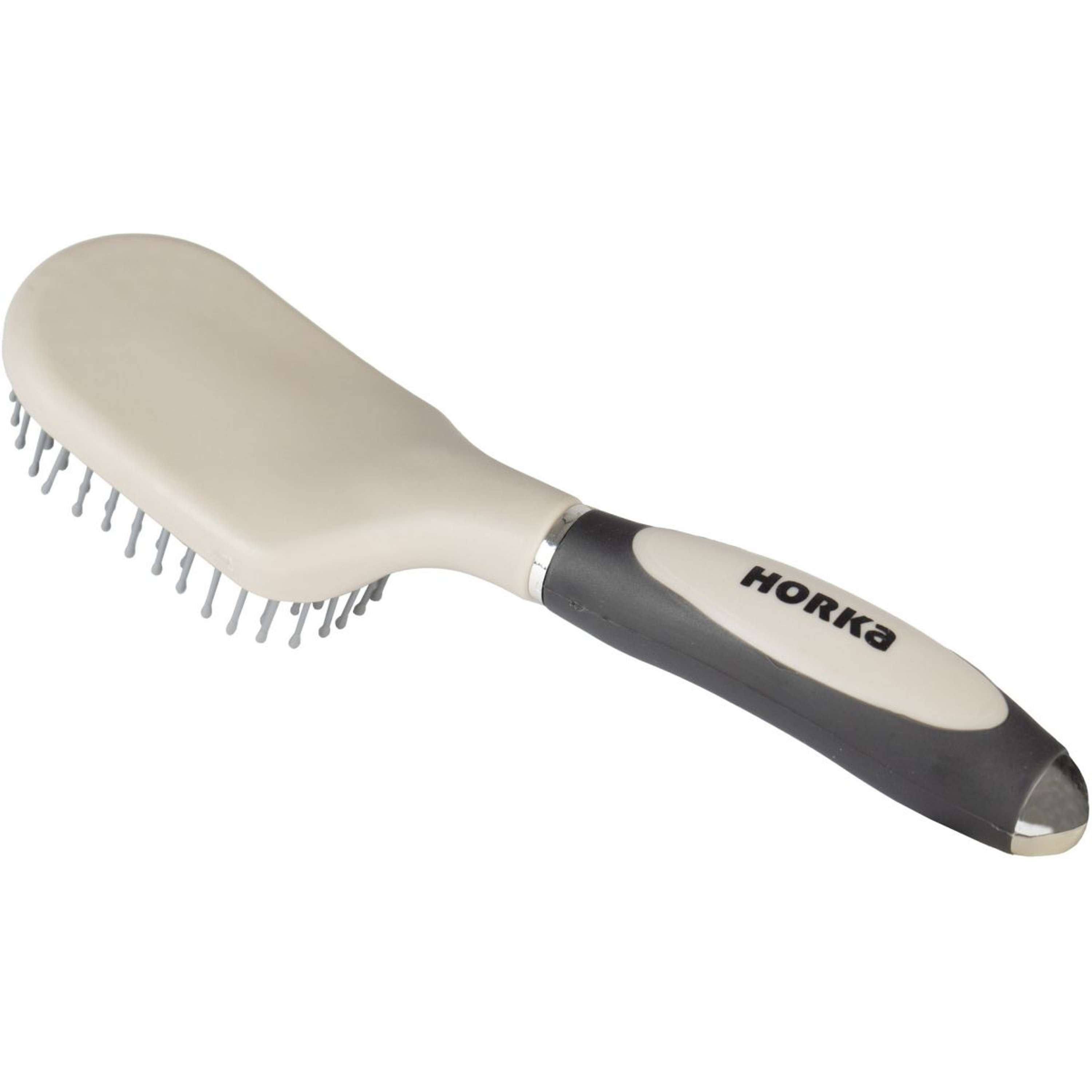 HORKA Tail and Mane Brush Soft Grip Black