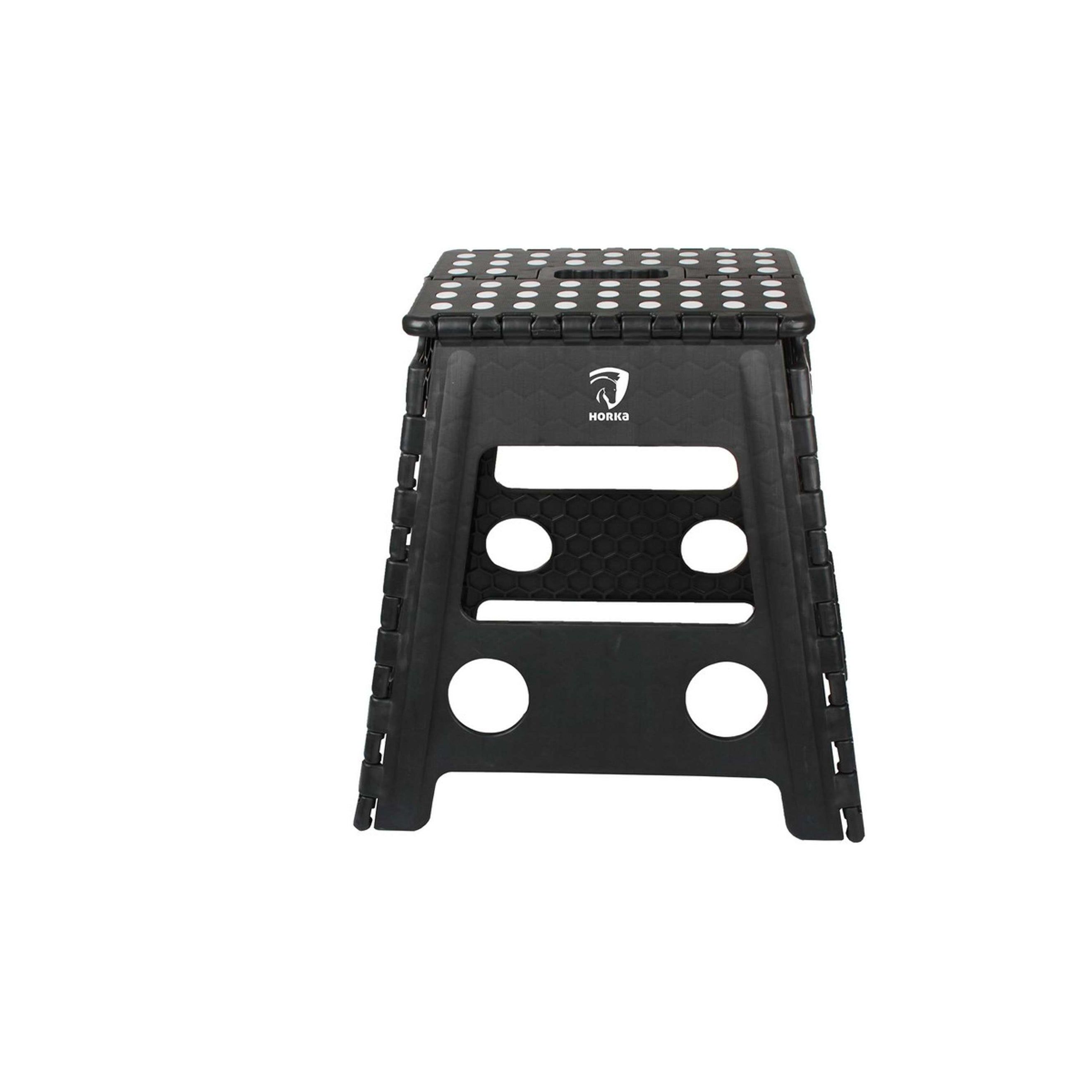 HORKA Step Stool Get Up Foldable Black HORKA Step Stool Get Up Foldable Black