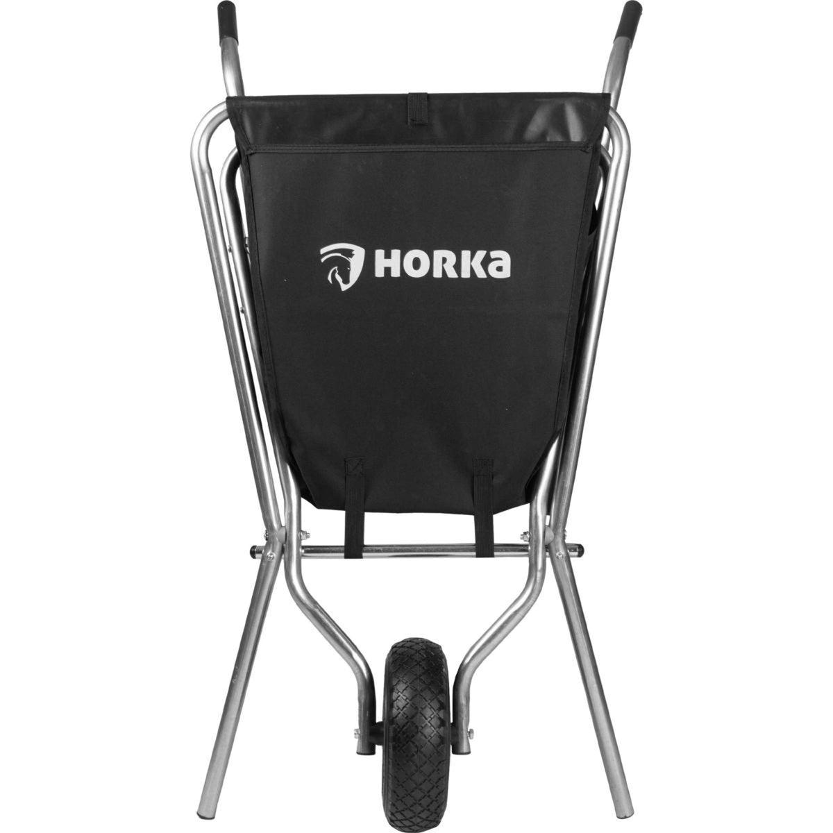 HORKA Wheelbarrow Foldable Black