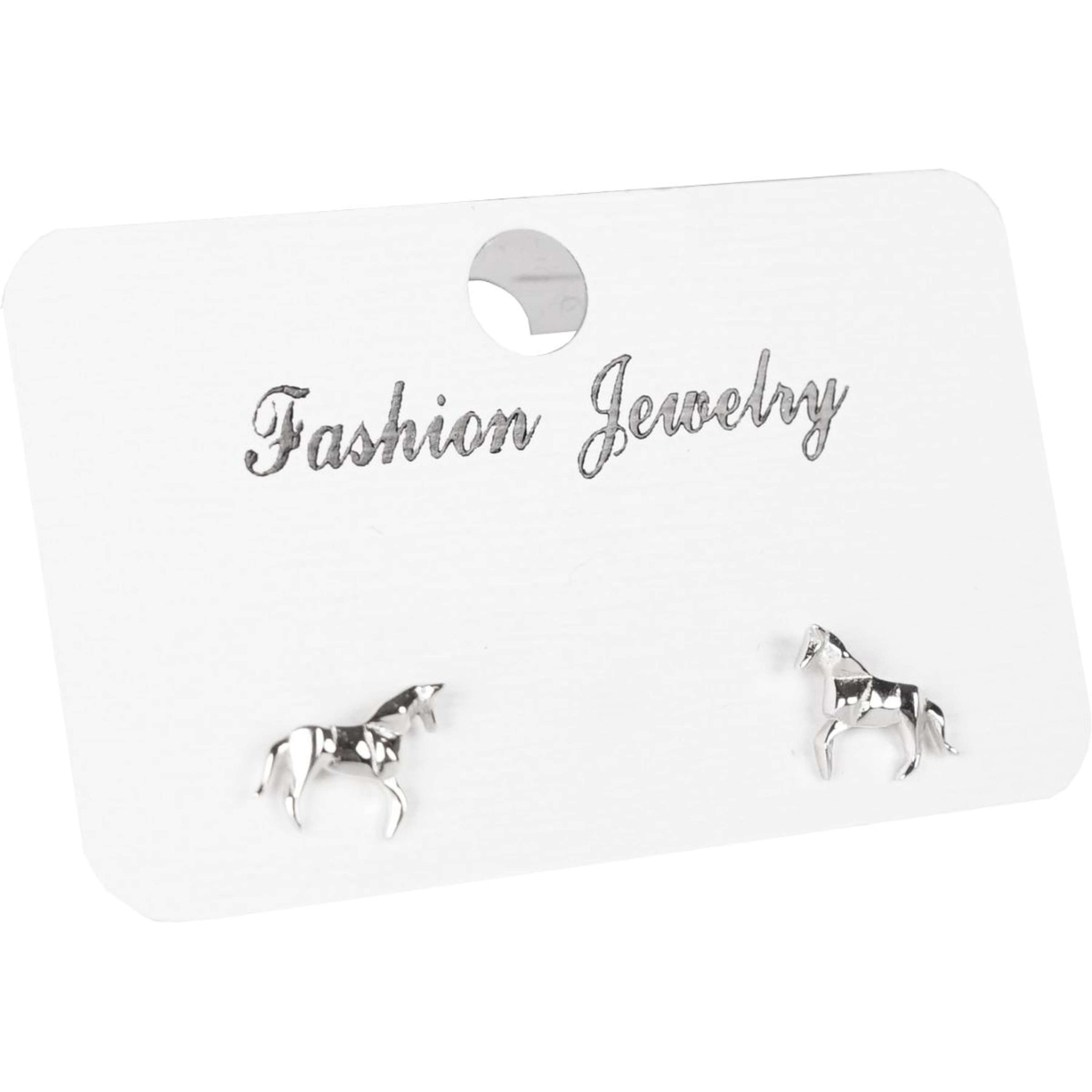 HORKA Earrings Horse Silver