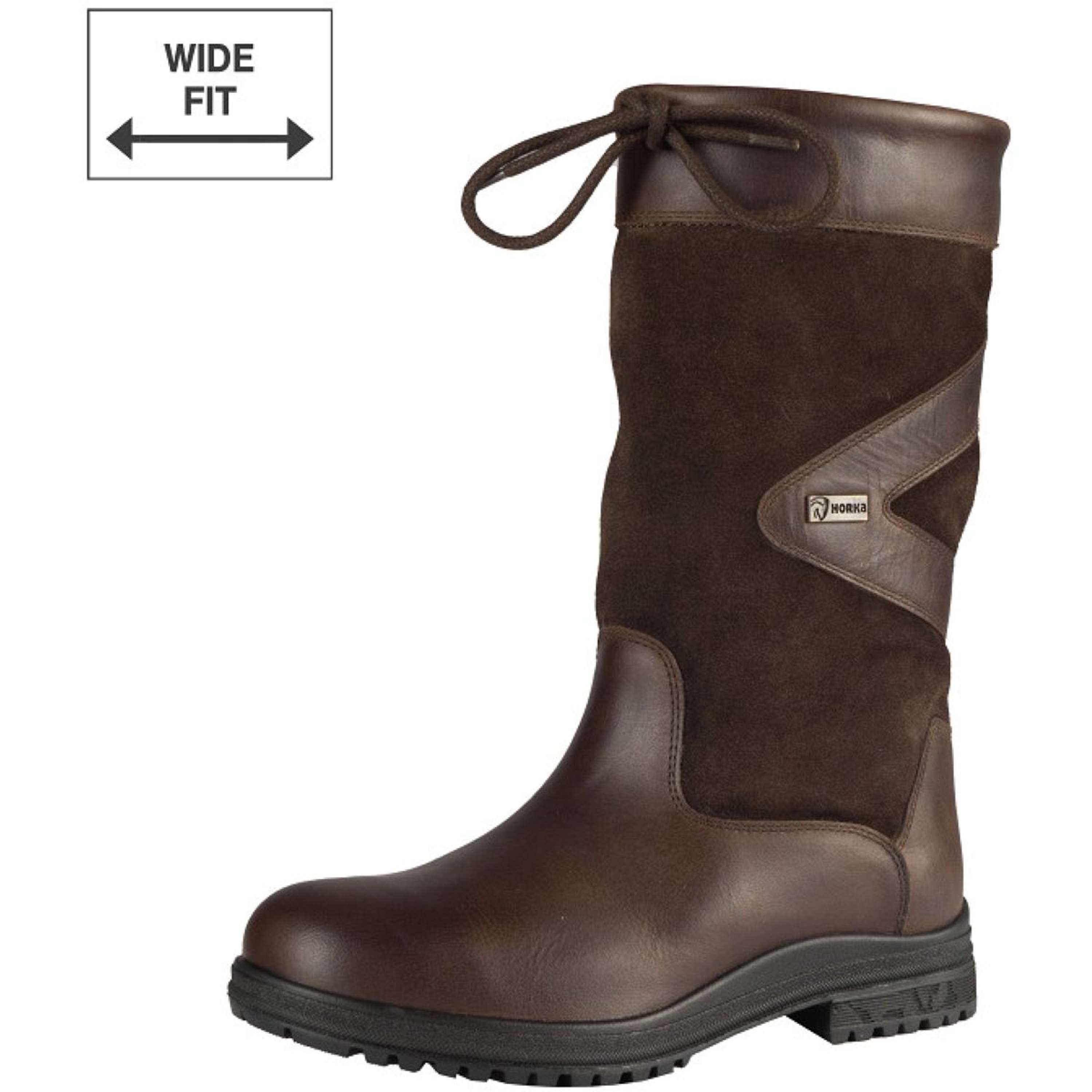 HORKA Outdoor Boots Greenwich Wide Brown