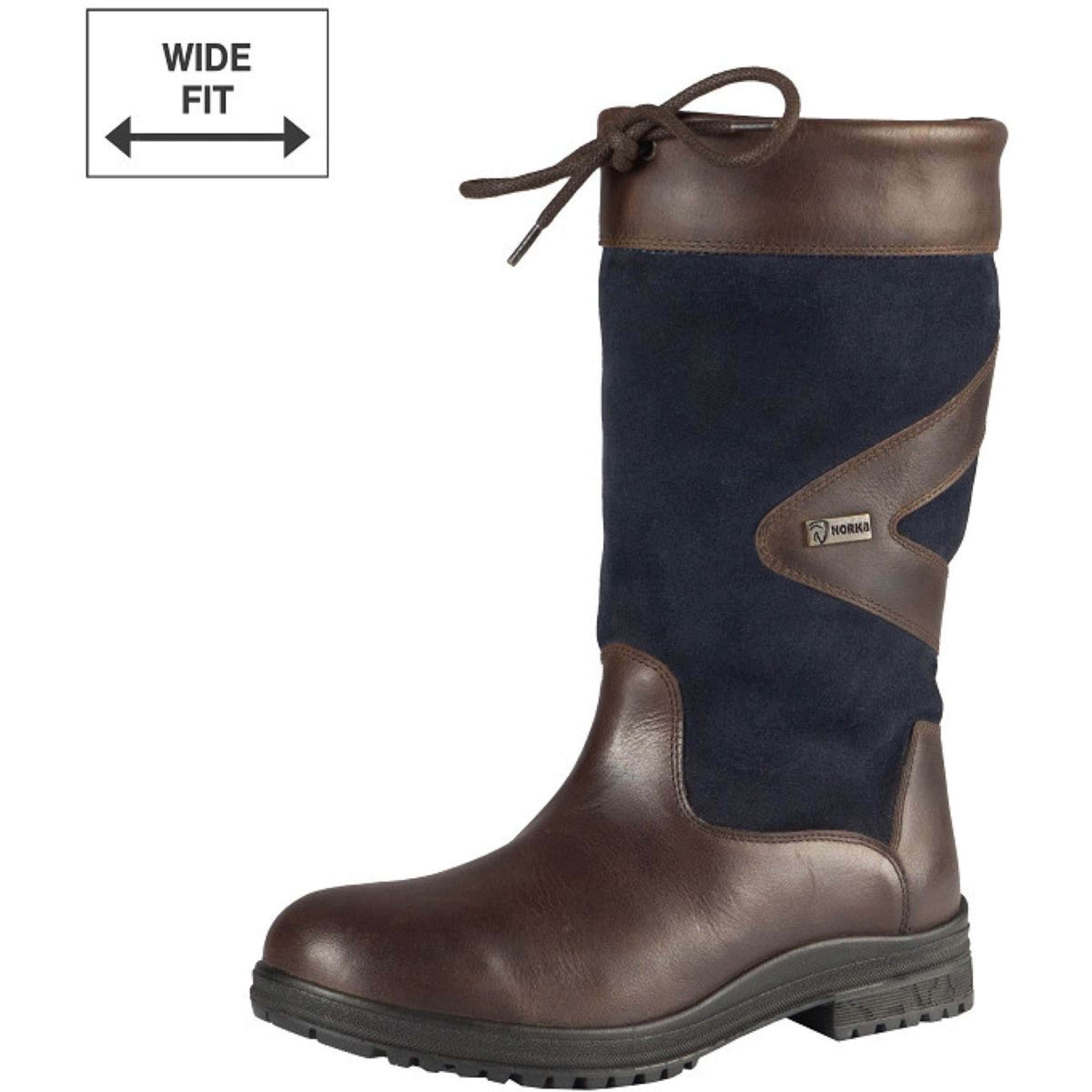 HORKA Outdoor Boots Greenwich Wide Blue