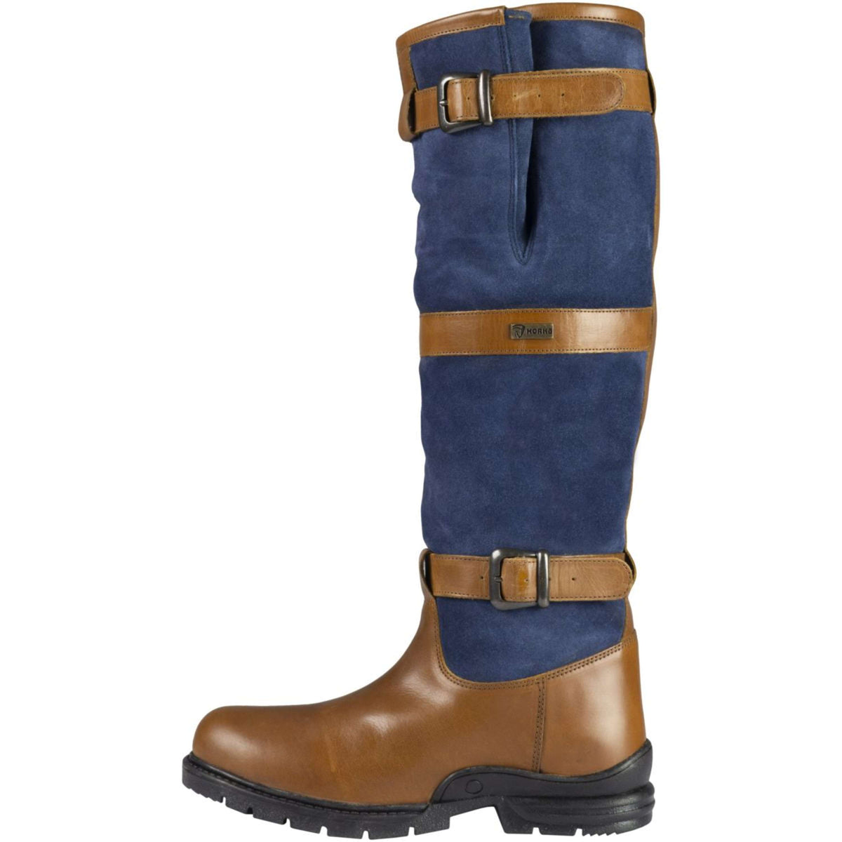 HORKA Outdoor Boots Highlander Long Cognac/Blue