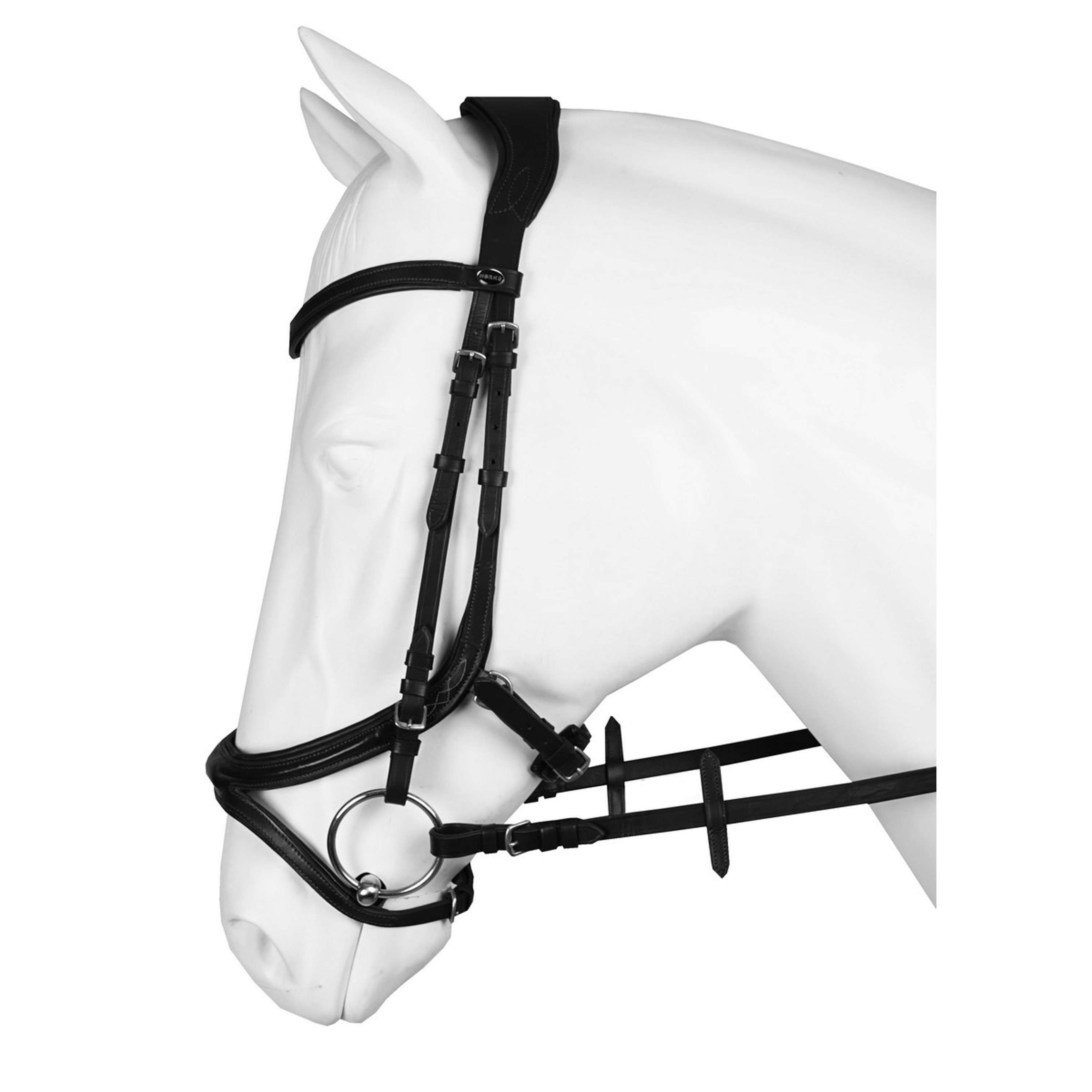 HORKA Bridle Kapitano Black/Silver