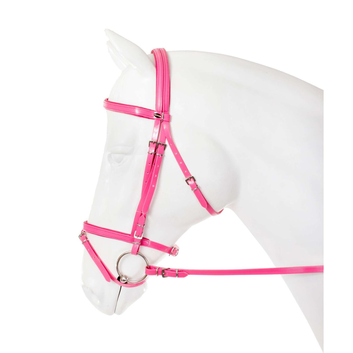 Horka Bridle Synthetic Flashy Pink