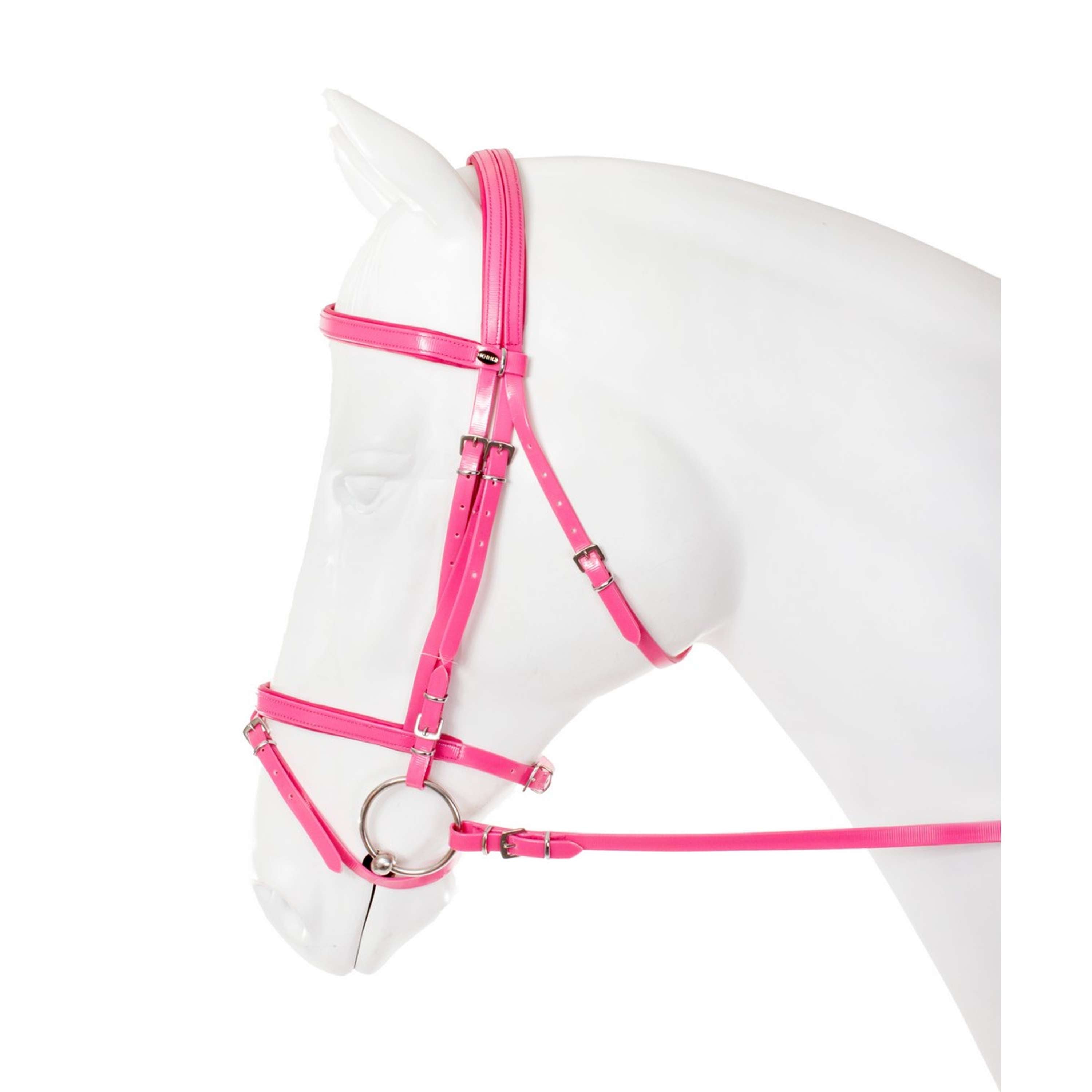 HORKA Bridle Synthetic Flashy Pink