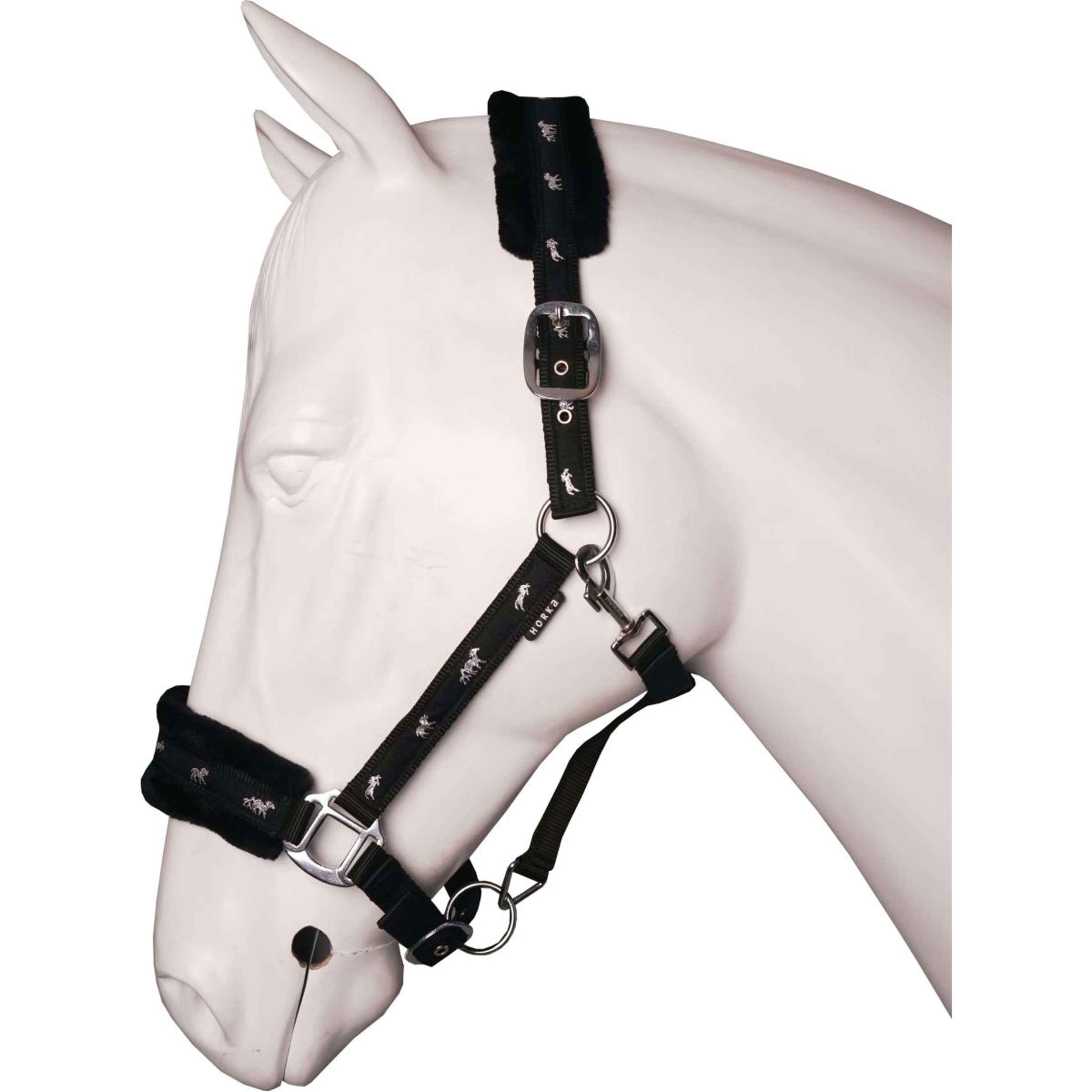 HORKA Halter Plush Black HORKA Halter Plush Black