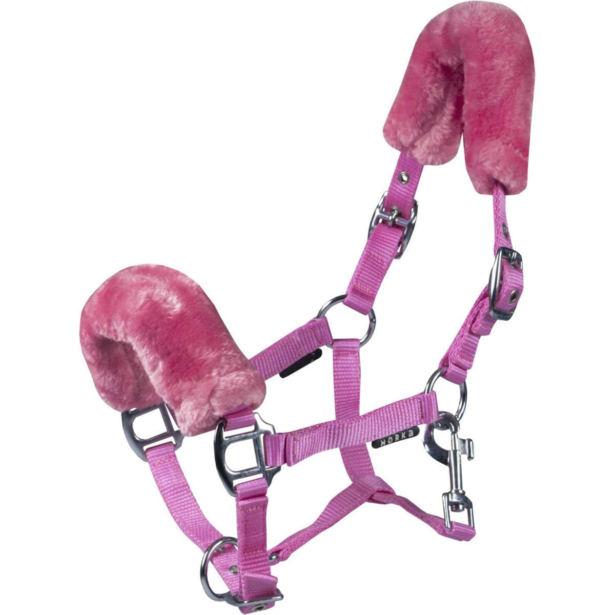 HORKA Foal Halter Fur Pink