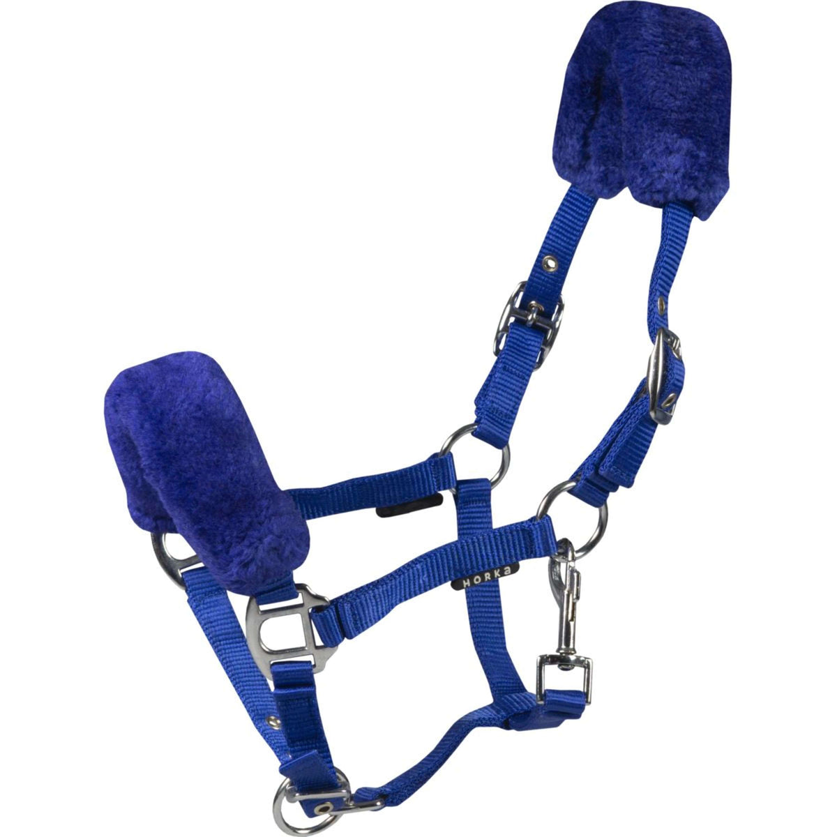 HORKA Foal Halter Fur Royal Blue