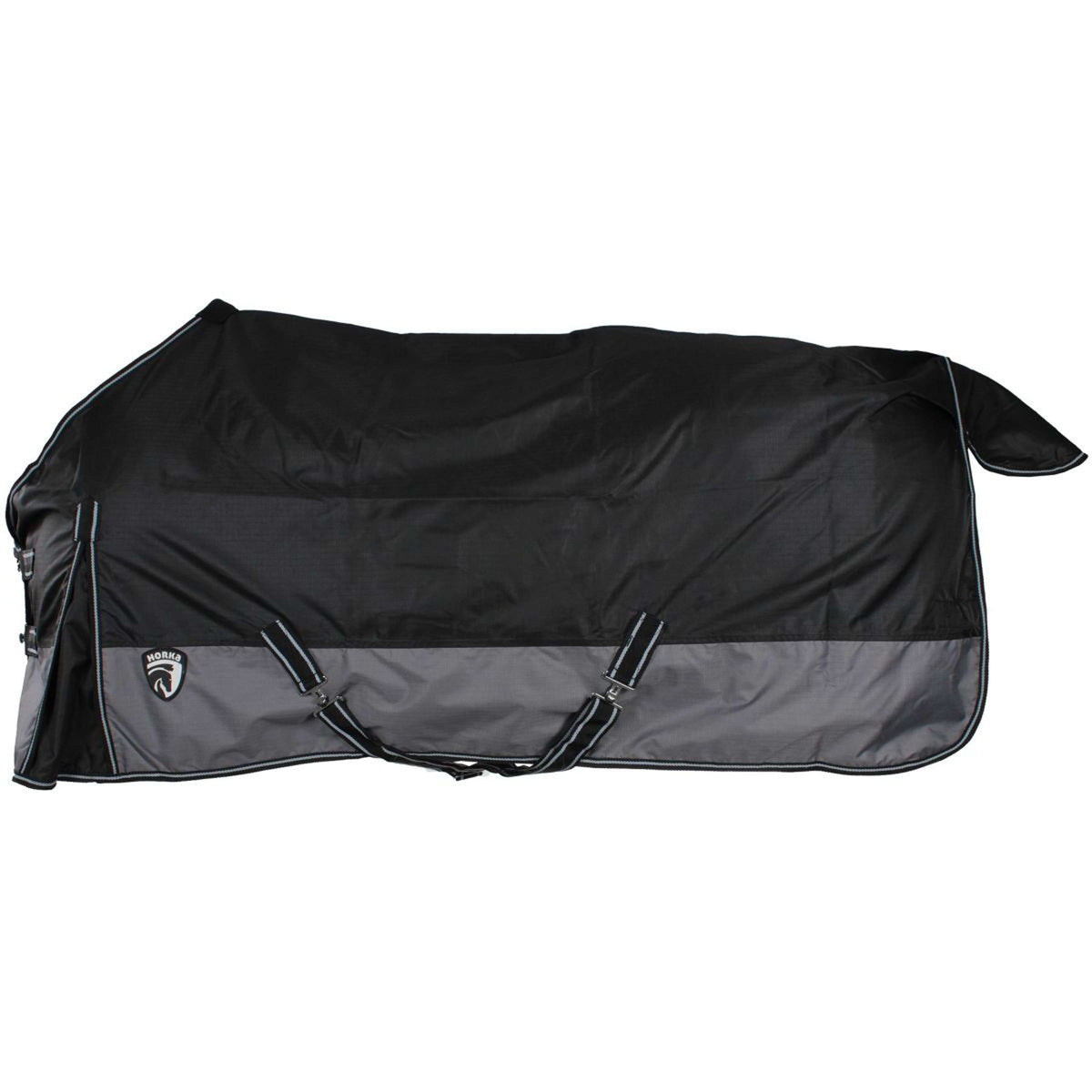 HORKA Rain Rug 600D with Cotton Lining Black/Grey