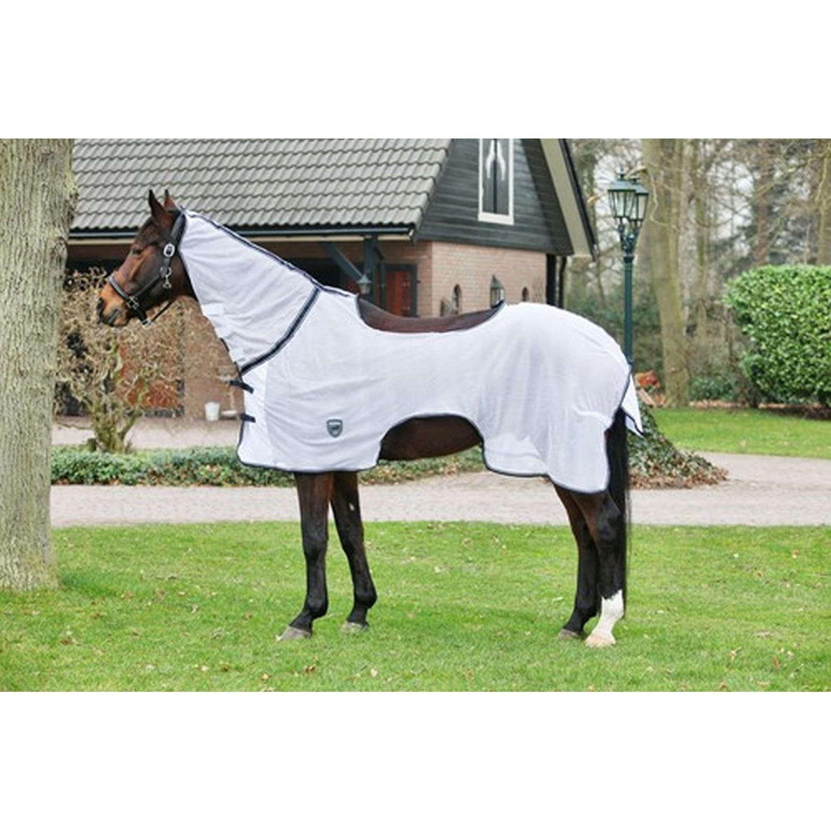 HORKA Anti Fly Riding Rug White