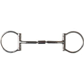 HORKA Eggbut Snaffle Roll 14mm Double Jointed RVS