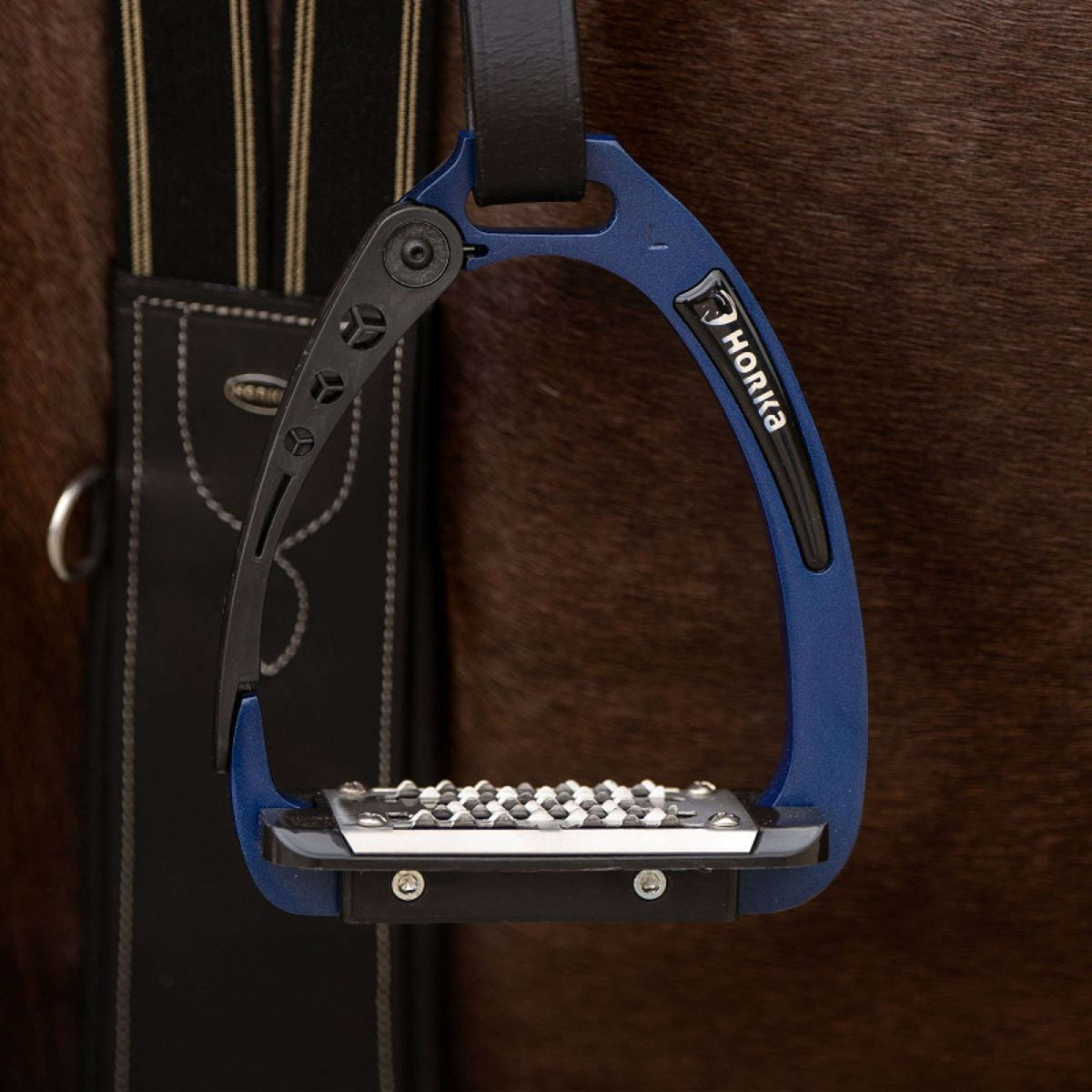 HORKA Safety Stirrups 5 Star Blue