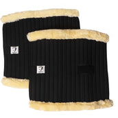 HORKA Stable Wraps with Fur Black