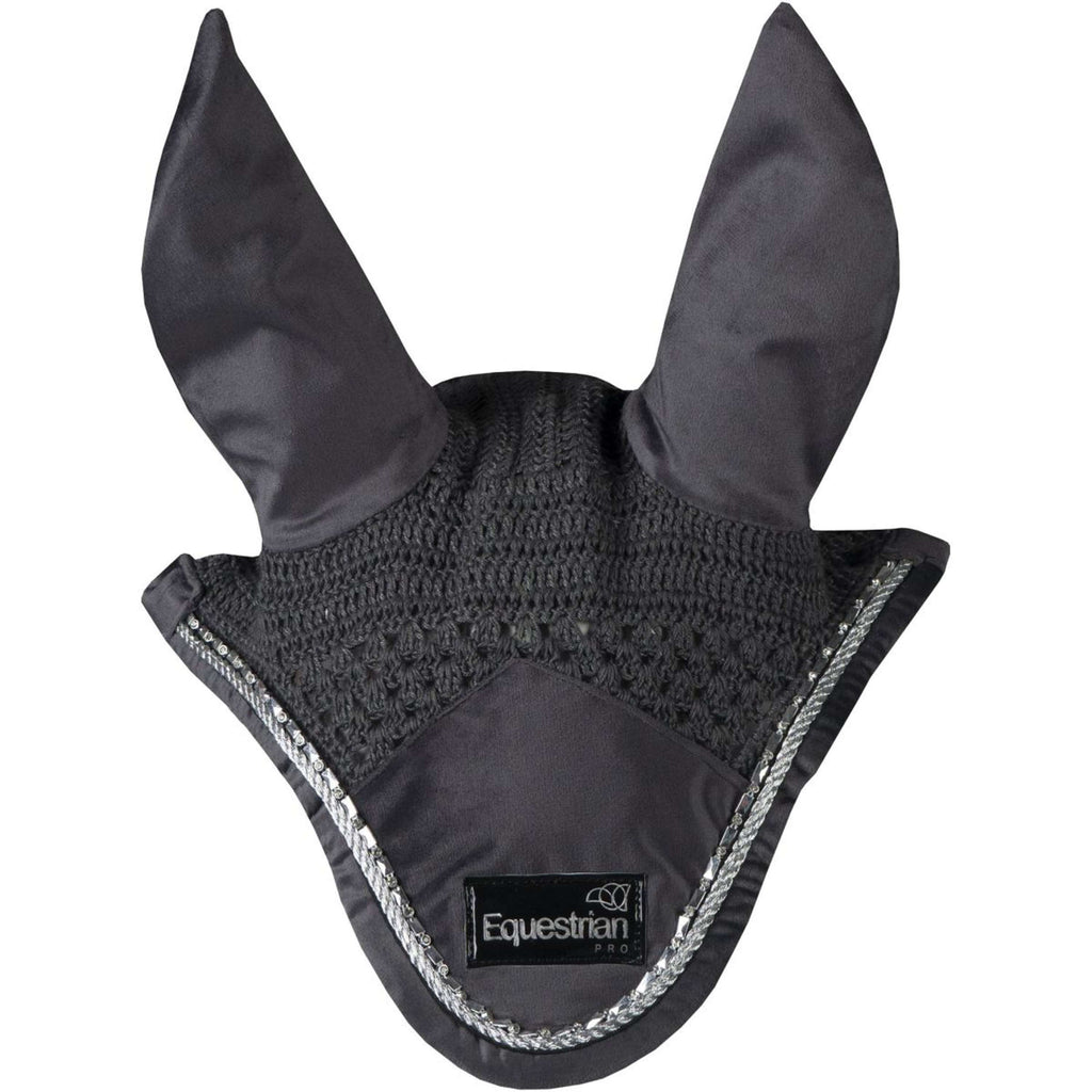 HORKA Ear Net Equestrian Pro Velvet Granite