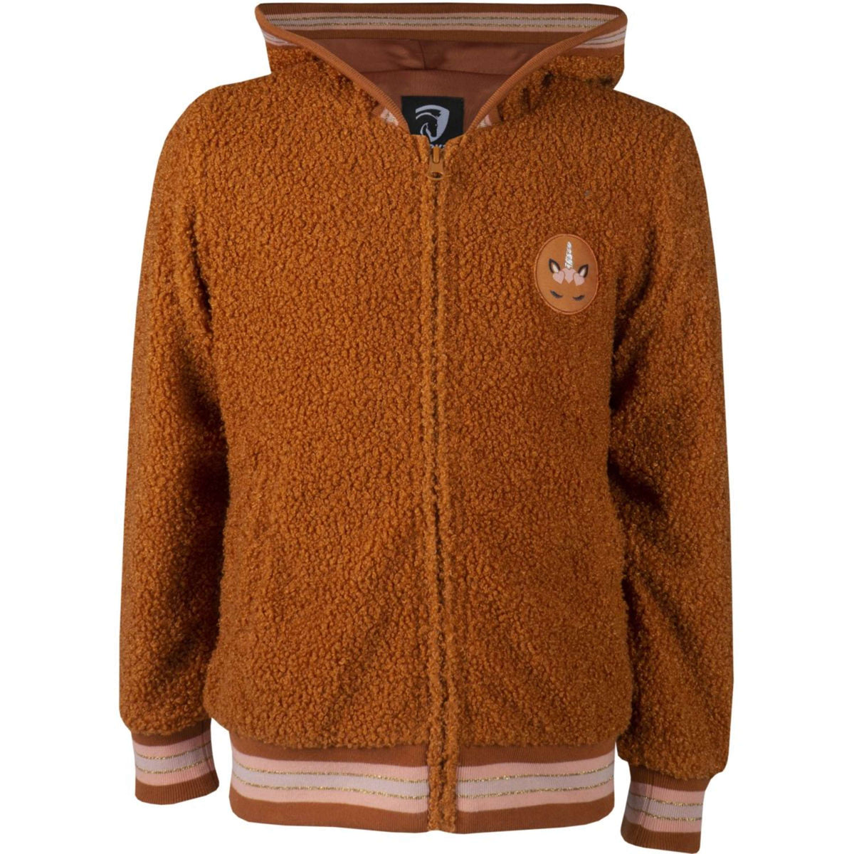 HORKA Zip-Hoodie Kiddy Junior Cognac