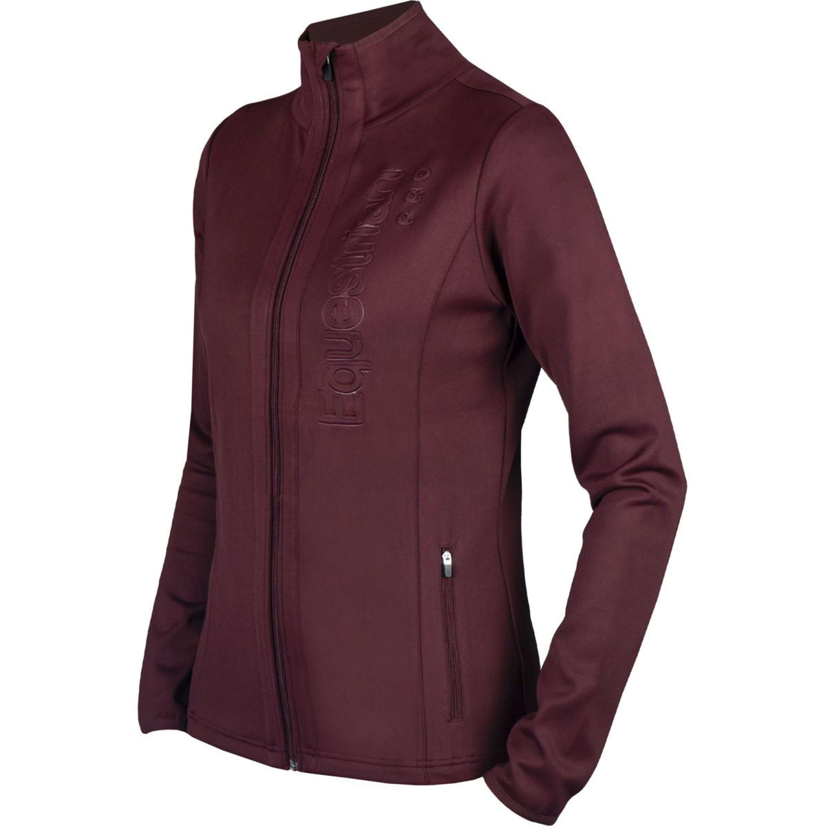 HORKA Zip-Hoodie Pro Embossed Wine