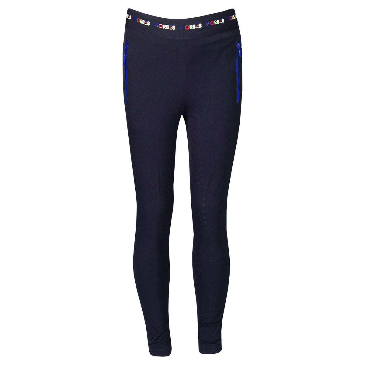 Red Horse Riding Legging Sophie Junior Blue