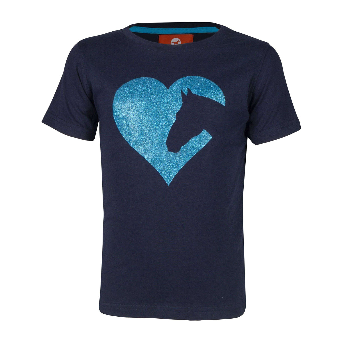 Red Horse T-Shirt Toppie Blue/Turquoise