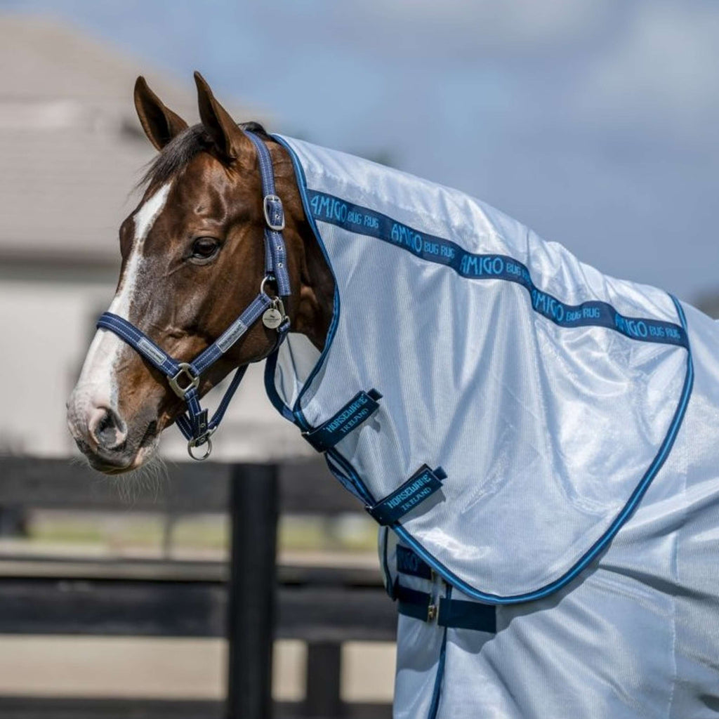 Amigo Neck Cover Bug Rug Azure Blue/Navy/Electric Blue