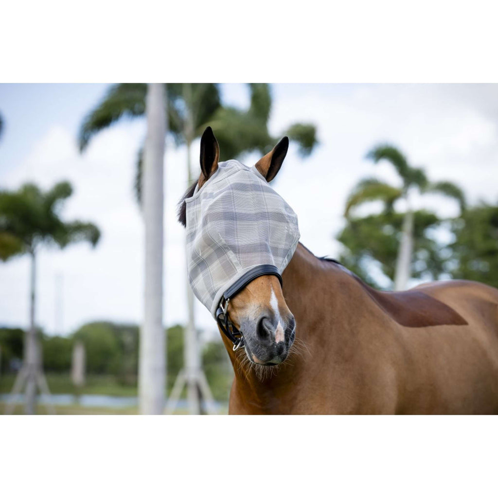 Horseware Fly Mask Newmarket without Ears Witney Charcoal