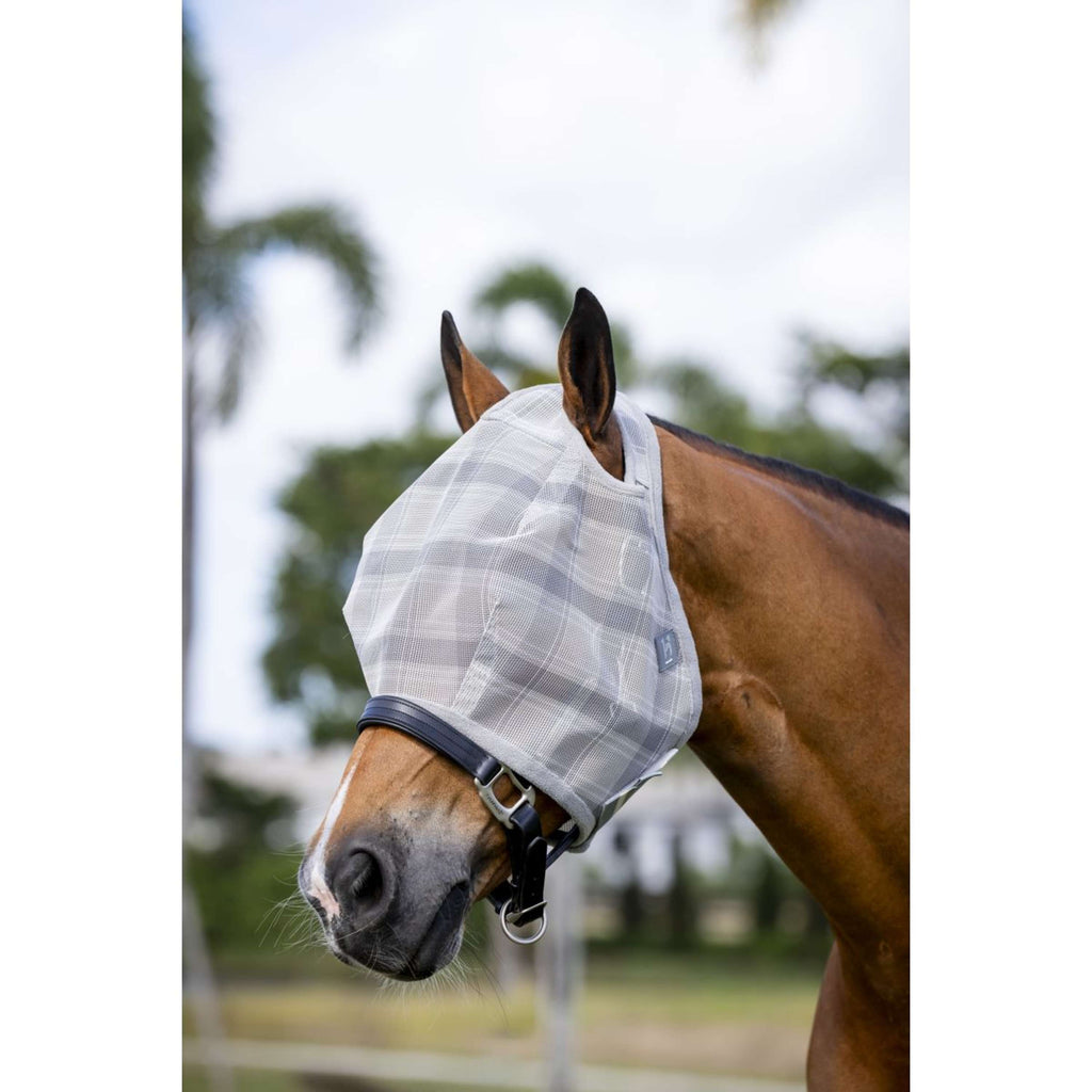 Horseware Fly Mask Newmarket without Ears Witney Charcoal