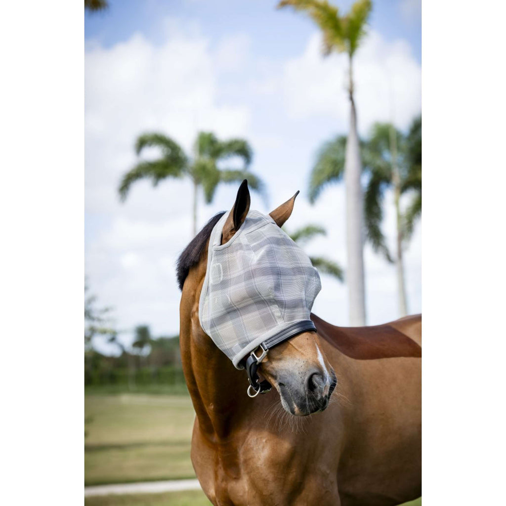Horseware Fly Mask Newmarket without Ears Witney Charcoal
