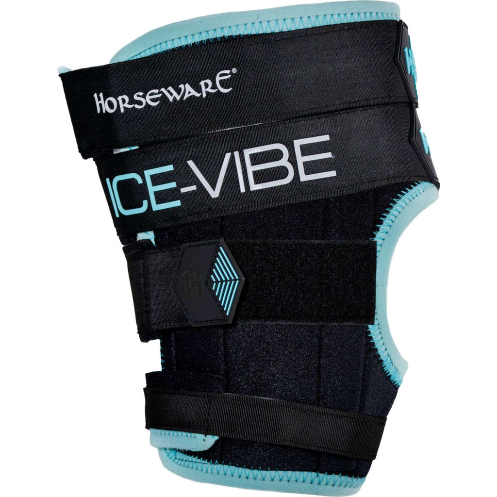 Ice-Vibe Hock Wrap II 2 Pieces Black/Aqua
