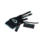 Ice-Vibe Hock Wrap II 2 Pieces Black/Aqua