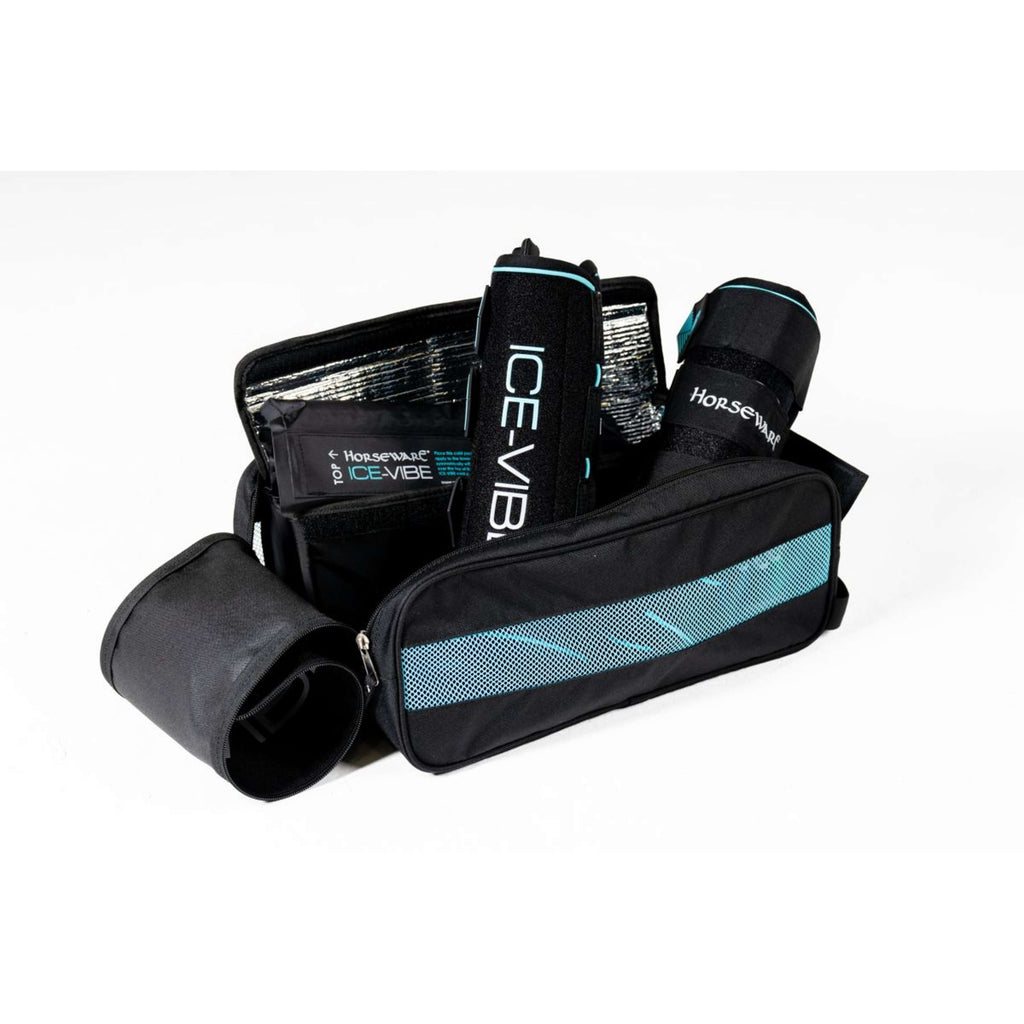 Ice-Vibe Wraps II 2 Pieces Black/Aqua